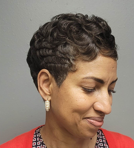 Silk Press with Steam